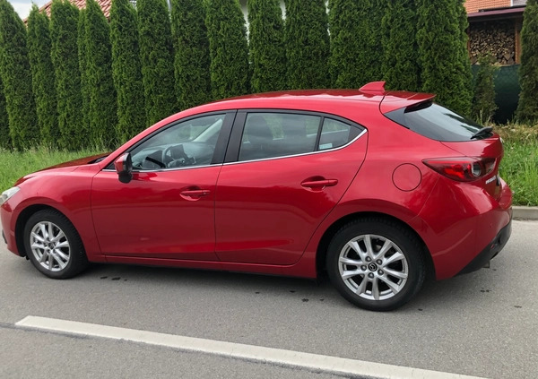 Mazda 3 cena 37500 przebieg: 225000, rok produkcji 2014 z Rzeszów małe 254